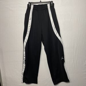 Men’s Medium Nike Air Jordan Athletic Training Pants Black White